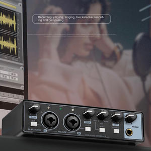 <span class=keywords><strong>Carte</strong></span> <span class=keywords><strong>Son</strong></span> Professionnelle avec Monitoring <span class=keywords><strong>pour</strong></span> Enregistrement Live de <span class=keywords><strong>Guitare</strong></span> Électrique et Chant en Studio - Product Image 3