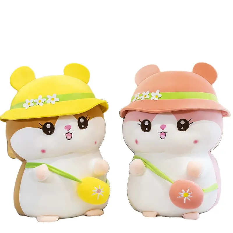 K042 Anime Tamanho grande macio Hamster Brinquedo de pelúcia travesseiro ornamento travesseiro de pelúcia Brinquedo de pelúcia personalizado bonecas de pelúcia para crianças