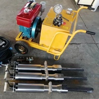 Machine hydraulique robuste pour la rupture de pierres, machine à fendre les roches pour les travaux miniers et de construction, séparateur de béton