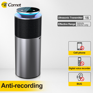 Purificateur d'air <span class=keywords><strong>de</strong></span> voiture avec <span class=keywords><strong>brouilleur</strong></span> vocal ultrasonique anti-espion bloquant le microphone - Product Image 1