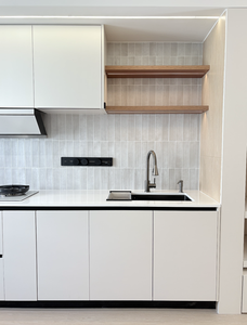 Meubles de <span class=keywords><strong>cuisine</strong></span> modernes et abordables de style Shaker blanc <span class=keywords><strong>pour</strong></span> appartement, ensemble complet <span class=keywords><strong>pour</strong></span> toute la maison - Product Image 4