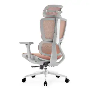 현대 가구 도매 메쉬 홈 오피스 의자 회색 편안한 24 시간 사무실 의자