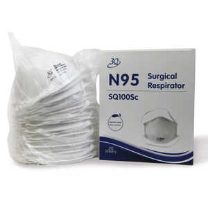 Masker <span class=keywords><strong>N95</strong></span> bersertifikat tanpa steril NIOSH: steril pandangan jelas Latex-gratis untuk staf medis menggunakan rumah sakit atau klinik - Product Image 2