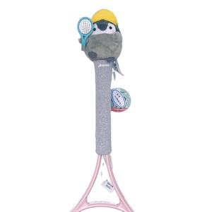 Housse anti-rayures durable, écologique, portable et légère en tissu de coton pour raquettes de tennis et de badminton, design minimaliste - Product Image 1