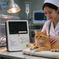 Enregistreur ECG vétérinaire numérique avec échantillonnage synchrone 12 dérivations pour le diagnostic cardiaque animal