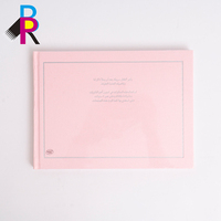 Cuaderno de tapa dura de cartón para coser, impresión láser, laminación mate, papel sostenible para exhibiciones, regalos, OEM, venta al por mayor