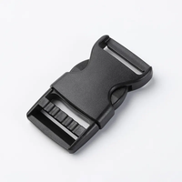 Boucles à dégagement latéral en plastique personnalisées de 32 mm, clips réglables pour sangles de sac, accessoires pour sangles de sac à dos