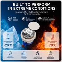 Modul Pembaca Meter Air Cerdas Berbasis Kamera IP68 Hemat Daya untuk Retrofit Meter Multi-Jet