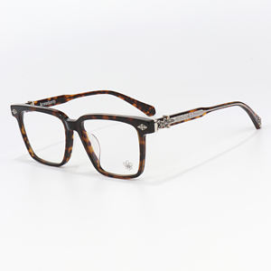 Nouvelles <span class=keywords><strong>Lunettes</strong></span> Optiques Coréennes de Style Gentleman pour Hommes et Femmes, Monture Écaille de Tortue, Verres Transparents Anti-Déformation, Idéales pour la Vision de Loin - Product Image 2