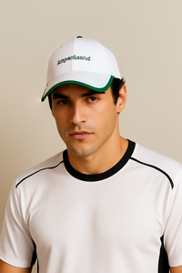 Bán Buôn Thời Trang 6-Bảng Điều Chỉnh Mũ Bóng Chày Màu Xanh Lá Cây Và Trắng 100% BCI Bông Thể Thao <span class=keywords><strong>Cap</strong></span> Cho Người Lớn - Product Image 3