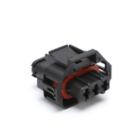 Conector Automotriz Impermeable de 3 Pines 936060-1 IP67, Terminal Hembra de Nylon para Sensor de Inyector de Combustible, para Arnés de Cableado de ECU de Coche