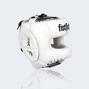 <span class=keywords><strong>Caschetto</strong></span> <span class=keywords><strong>da</strong></span> <span class=keywords><strong>Boxe</strong></span> Deluxe con Protezione Viso, Produzione OEM ODM, Vendita Caschi <span class=keywords><strong>da</strong></span> <span class=keywords><strong>Boxe</strong></span> - Product Image 1