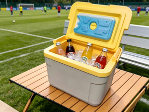 5L Portable <b>Cooler</b> <b>Box</b> Insulated Lunch <b>Box</b> 48H Cold Retention PE PP Material Hidden Handle for Outdoor Camping Travel - Product Image 6