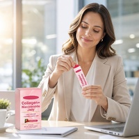 Complément de beauté en gelée de collagène et de niacinamide pour l'élasticité de la peau, les cheveux et les ongles des adultes, antioxydant, éclaircissant pour la peau, santé, GMP, OEM