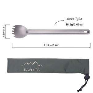 Titan dài xử lý spork | hoàn hảo cho khuấy khi nấu ăn ở ngoài trời - Product Image 2