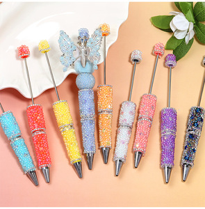 Penne a Sfera Fai-da-Te con Diamanti Luminosi, Brillano al Buio, Regalo di Compleanno, Penna in Plastica con Punta da 1.0mm - Product Image 2