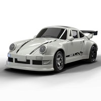 Voiture de drift RC KF20 1:64 4x4 2.4G haute vitesse, mini véhicule de course de bureau, modèle de simulation télécommandé, jouet cadeau pour enfants