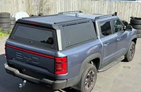 Fábrica al por mayor OEM ODM impermeable aleación de aluminio camión cama dosel Topper para BYD Shark para Nissan Frontier para Ranger