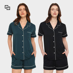 Модальная Домашняя одежда на заказ 2025 Пижама для женщин комплект высокого качества Большие размеры женские пижамы одежда для отдыха - Product Image 2