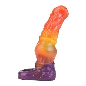 YOCY Funda de pene de fantasía de 6 pulgadas, consolador hueco con forma de caballo, condón reutilizable, juguete sexual para parejas, agrandamiento del pene, retardo de la eyaculación, juguetes sexuales - Product Image 6