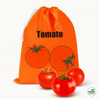 Nieuwe herbruikbare waterdichte polyester aluminiumfolie trekkoord zak voor voedsel, fruit, groenten, vershoudend en isolerend