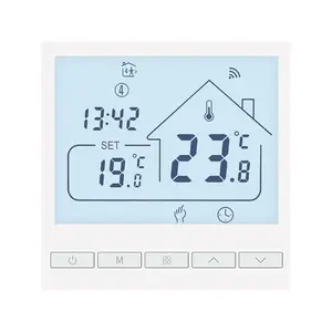 Beok Fußbodenheizung-Thermostat für Elektro-/Gasboiler-Wasserheizung Thermostat Innengewässer-Änderung