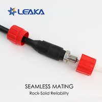 Connecteur industriel sous-marin étanche Leaka 6 broches, fiche étanche IP69K, compatible avec Subconn Seacon pour ROV sous-marin léger
