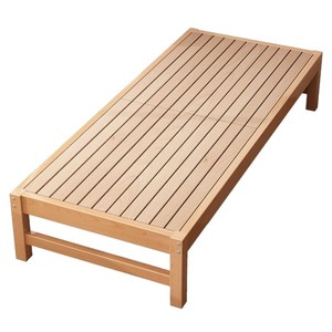 Children's <b>Bed</b> Beech Wood Twin Size Durable Minimalist Design For Kids - Product Image 3