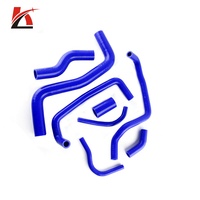 Kits de tube de tuyau de Turbo de tuyau de radiateur en Silicone Flexible de haute qualité pour Saab 9-5 2.0T 2002-2007