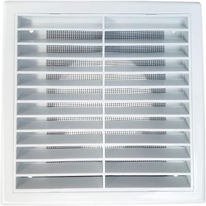 Extractor de Aire Eléctrico de Techo de 4 Pulgadas con Malla Antimosquitos, para Baño, Secadora, Campana Extractora, Ventilación, Montaje en Pared, con Ducto, OEM - Product Image 1