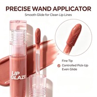 Gloss à lèvres hydratant liquide végétalien à marque privée, maquillage léger longue tenue, waterproof, blush et gloss à lèvres en gros