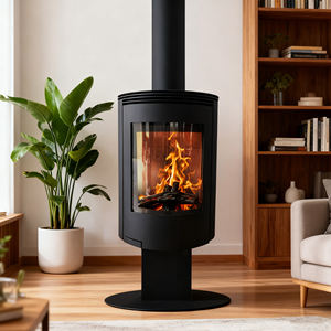 מודרני פנימי בוער עץ, תנור אש אמיתי אש פלדה חימום תנור חימום עבור אח אלגנטי - Product Image 2