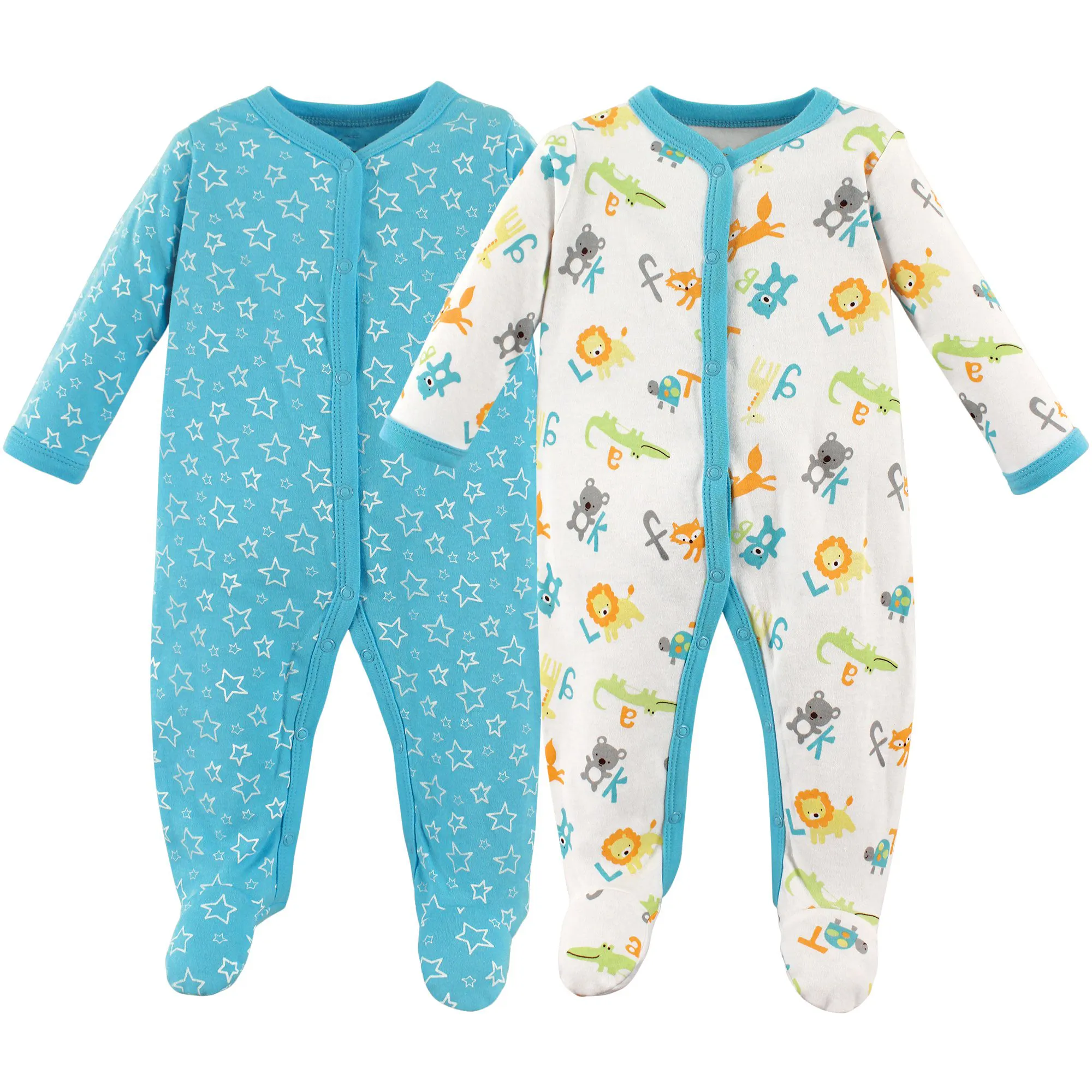 Детская Хлопковая одежда для сна и игр, летняя одежда, комплекты одежды для сна унисекс
