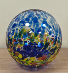 ลูกบอลแก้วทำมือสำหรับตกแต่งสวนภายนอก ทนทานต่อสภาพอากาศ สะท้อนแสง เหมาะสำหรับสนามหญ้า ลานบ้าน และระเบียง - Product Image 1