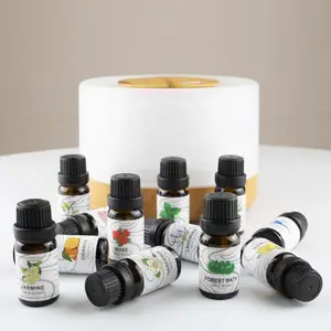 10Ml Aromatherapie Etherische Olie Wateroplosbare Plant Luchtbevochtiger Aromatherapie Indoor Luchtverfrisser