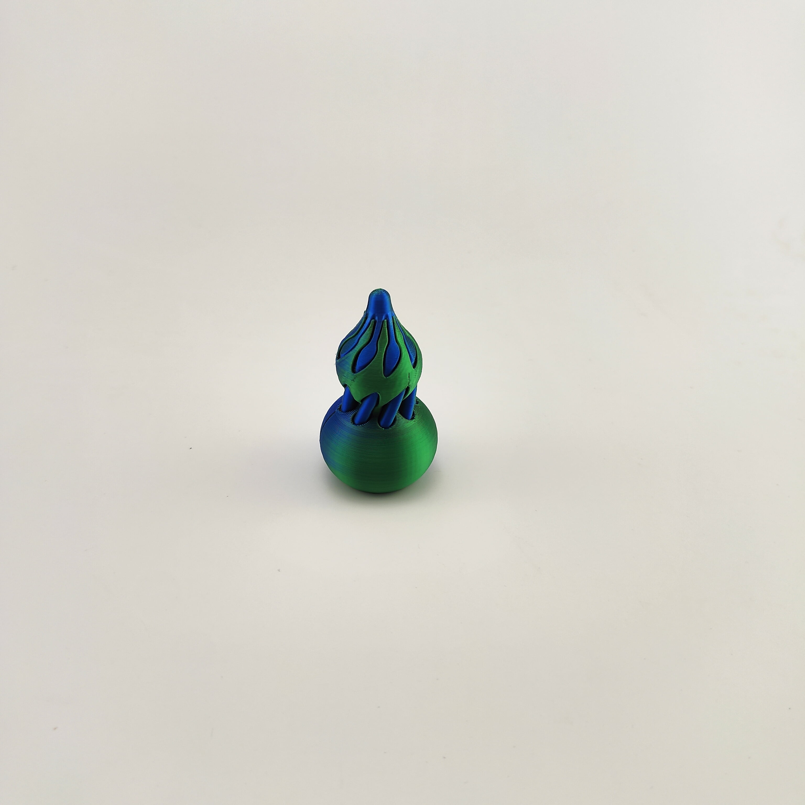 Azul verde 65cm-embalaje exquisito