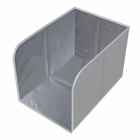Protection anti-éclaboussures pour litière de chat, pliable, portable, universelle, accessoires pour chats d'intérieur, vente en gros