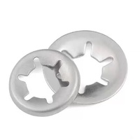 Rondelle étoile de retenue à ressort à denture externe en acier inoxydable M3-M12 pour arbre d'industrie lourde