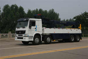 Auto Mobile Transporter 15-50 Ton Flatbed Traino Attrezzature Camion Veicolo di Traino Camion Demolitore - Product Image 6