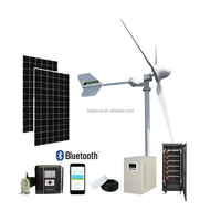 Générateur Éolien Portable 1kW 2kW 3kW 5kW 10kW pour Production d'Électricité et Générateurs Solaires – Vente Chaude