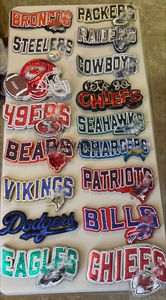 Olahraga Chenille Patch payet-MARI gosokan besi untuk pakaian menampilkan kepala singa koboi 49ERS Patch payet - Product Image 4