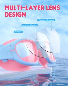 Gafas <span class=keywords><strong>de</strong></span> Natación <span class=keywords><strong>para</strong></span> Niños <span class=keywords><strong>de</strong></span> 6 a 14 Años, Antivaho, Protección UV, <span class=keywords><strong>para</strong></span> Niños y <span class=keywords><strong>Niñas</strong></span> - Product Image 3