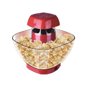 Zogifts elettrico olio caldo Popcorn Popcorn macchina con asta di agitazione offre un grande coperchio per servire la ciotola e la conservazione conveniente
