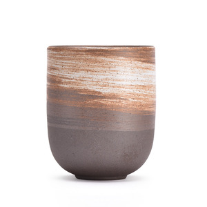 MSH fatto a mano 150ml in gres dorato dorato Espresso <span class=keywords><strong>tazza</strong></span> da degustazione per la casa - Product Image 3