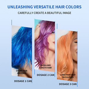 Tinture per capelli semipermanenti all'ingrosso Private Label professionali alla moda rosa accido brillante colore liquido per capelli - Product Image 4