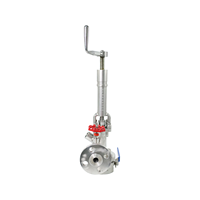 Katup Pengambilan Sampel Gas, Tahan Korosi, Pengambilan Sampel Gas Suhu Tinggi & Tekanan Tinggi, Pengambilan Sampel Tipe Bulb, Dengan Katup Pembersih, Pembersihan Nitrogen