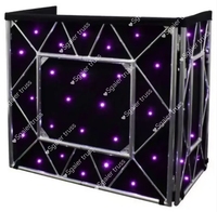 Sgaier alliage d'aluminium facile à installer pliant DJ stand éclairage de scène treillis Portable DJ Table scène treillis pour Bar Concert
