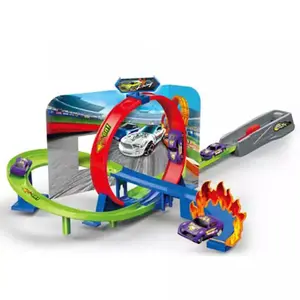 Hot Wheels Track Builder Total Turbo Cut - Slot Car Track