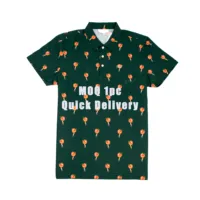 T-shirt Polo de Golf personnalisé pour hommes, nouvelle tendance d'été, étiquettes de Festival, Sublimation, Polyester, Spandex, Polo de Golf