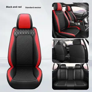 25 nuovi coprisedili per auto con raffreddamento estivo in tessuto traspirante e confortevole con coprisedili per auto in seta di ghiaccio blu Set completo - Product Image 6